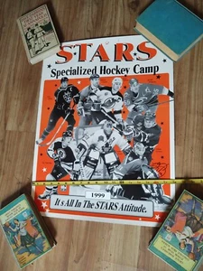 Vtg. 1999 Curtis Joseph Cujo Toronto Maple Leafs  Signed Poster Sean Burke  - Picture 1 of 4