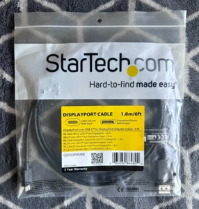Startech 6ft/1.8m Cavo DisplayPort a VGA, Adattatore attivo DisplayPort a VGA - Foto 1 di 2