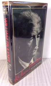 William Faulkner: His Life and Work by David Minter 1980 1st Edition HC/DJ VG! - Picture 1 of 6