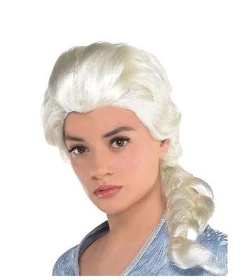 Peluca Disney Frozen II Elsa Halloween Vestir Nueva Foto 1 de 2