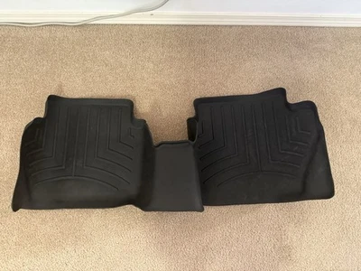 Forro de piso WeatherTech para Ford Fiesta 2011-2013 - segunda fila, negro 443232 Foto 1 de 4