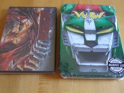 NEW BERSERK Remastered DVD and Voltron Defender Universe Collector's Green Lion Foto 1 de 2