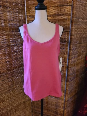 NWT VTG Rena Rowan Pink Sleeveless Sweater 75% Silk 25% Nylon Size XL - Image 1 of 4