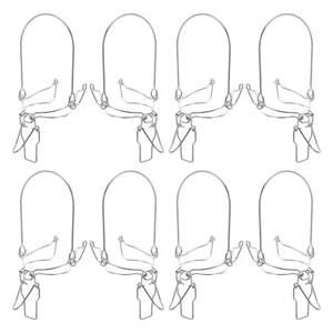 8 pezzi di fermaglio per barattoli di : fibbia di chiusura con manico - - Foto 1 di 18