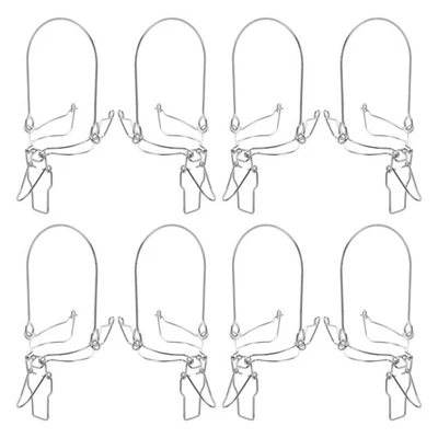 8 pezzi di fermaglio per barattoli di : fibbia di chiusura con manico - - Immagine 1 di 4