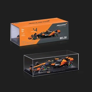 F1 1:24 Scale 2024 Lando Norris McLaren MCL38 Diecast Car Driver & Case Model - Picture 1 of 20
