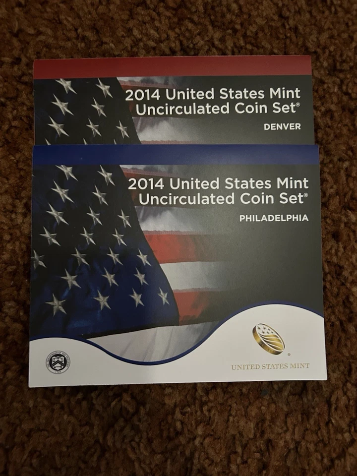 2014 US Mint Uncirculated Coin Set - Image 1 of 1