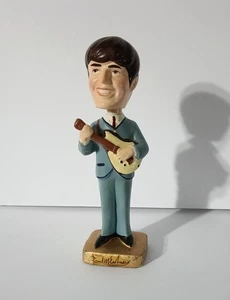 Paul McCartney Beatles 1964 Auto Maskottchen Bobblehead Nodder Original  - Bild 1 von 5