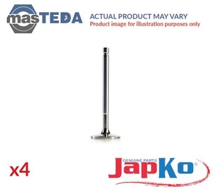 5TO009 ENGINE EXHAUST EX VALVE JAPKO 4PCS FOR TOYOTA CELICA,CARINA E VI,MR2 II - Picture 1 of 7
