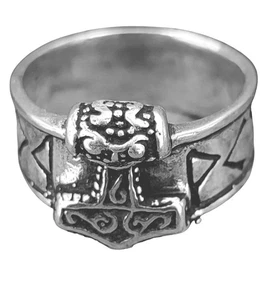 Anillo anillo de dedo triskele plata de ley 925 talla 52-74 trío celta espiral - Imagen 1 de 8