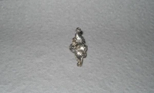 Vintage Solid Sterling Silver Navajo Marquise ring stamped RB Sterling - Picture 1 of 3