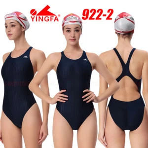 YINGFA 922-2 WOMEN'S RACING TRAINING SWIMSUITS SWIMWEARS XS US GIRLS 7-8 15-23KG - Picture 1 of 2