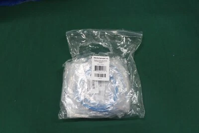 Lot of 8 Monoprice SlimRun Cat6 28AWG UTP Ethernet Network Cables, 3ft Blue - Image 1 of 4