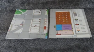 TSR Marvel Super H Marvel Super Heroes Basic Set Revised Ed Maps x2 Map Two 1991 - Bild 1 von 2