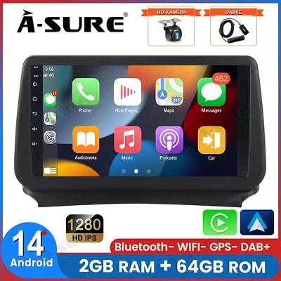 Android 14 DAB+ 2G+64G Autoradio GPS CarPlay für Opel Zafira Tourer C 2011-2016