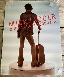 Mick Jagger Goddess In The Doorway 2001 Promo 24"x18" Poster Rolling Stones - Bild 1 von 5