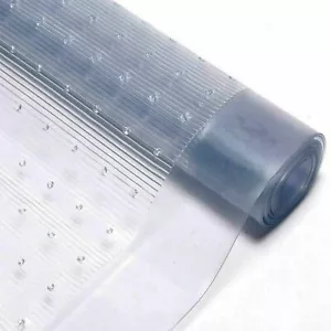 4M Clear Vinyl Carpet Protector Floor Runner Tile Mat Protection Plastic Cover - Picture 1 of 19