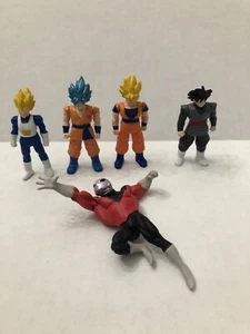 Dragon Ball Z Mini Figure Lot of 5 Goku Vegeta Jiren - Picture 1 of 10