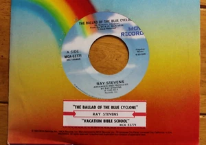 RAY STEVENS VACATION BIBLE SCHOOL 45RPM 7" JUKEBOX RECORD + TITLE STRIP EX - Picture 1 of 4