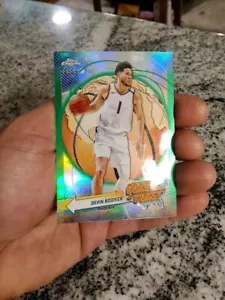 2023-24 Topps Chrome Basketball Devin Booker 92/99 Green Coast to Coast, CC-15 - Bild 1 von 3