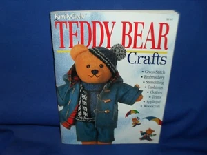 TEDDY BEAR CRAFTS FAMILY CIRCLE - INCLUDES PATTERNS - SC - Picture 1 of 3