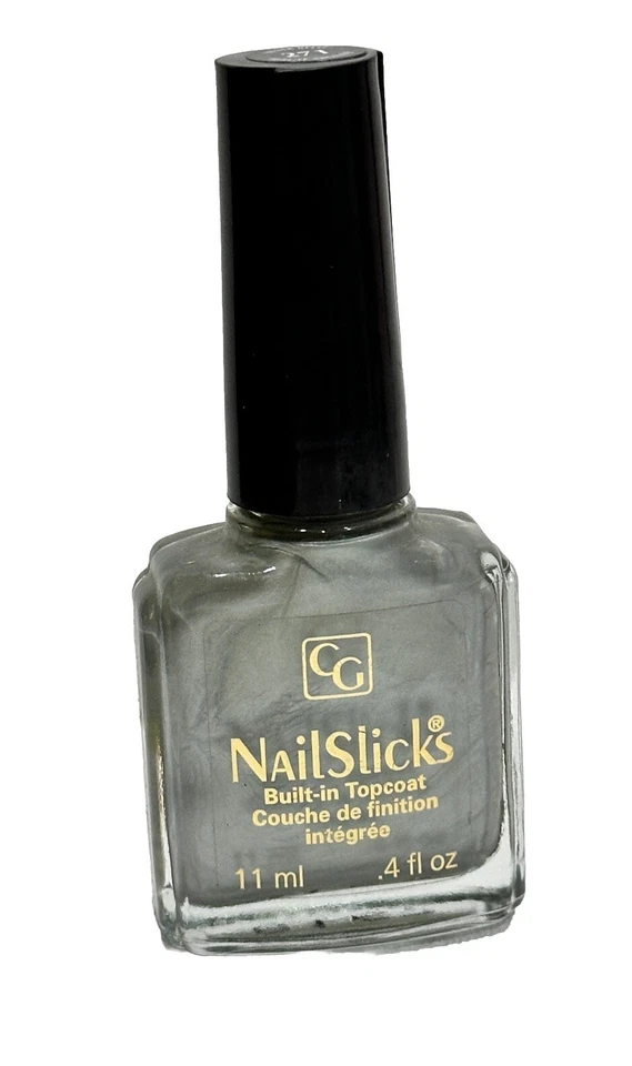 Covergirl CG NailSlicks встроенный верхнее пальто лак для ногтей 271 Silver Belle 0,4 унц - Изображение 1 из 3