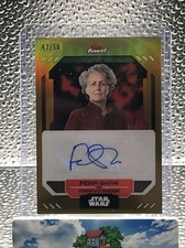 2023 Topps Finest Fiona Shaw Auto /50 Maarva Andor Gold Refractor #FA-FS