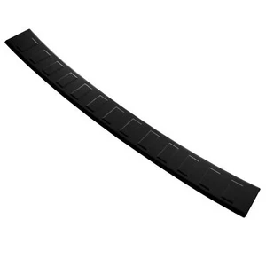 Protector de borde de carga adecuado para VW Passat Variant B8 Combi acero inoxidable negro - Imagen 1 de 5