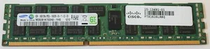 Cisco 15-13491-01 - SAMSUNG M393B1K70DH0-YH9 8GB PC3L-10600R DDR3 ECC REG Dimm - Picture 1 of 4