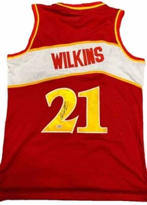 Dominique Wilkins Signed Jersey Autograph Atlanta Hawks “PSA AUTHENTICATED” - Picture 1 of 4
