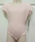 Pink Cap Sleeve Leotard Dance small child not lined 