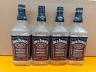 ⭐️⭐️⭐️⭐️⭐️ *Lot de 4* VIDE Jack Daniels Old No.7 Whiskey Bouteille 1L avec bouchon
