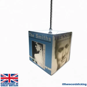 Handmade 20x20cm - The Smiths Lamp or Ceiling Shade - Morrissey, Meat is Murder - Picture 1 of 6
