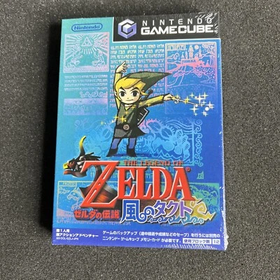 The Legend of Zelda Wind Waker Nintendo GameCube Japanese Takt of Wind Game NEW - Image 1 of 4