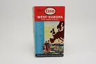 Esso Oil 1959 Map Of West Europe & North Africa In German, Folding Pocket Map