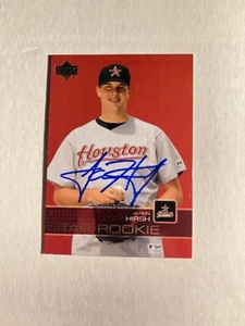 Houston Astros JASON HIRSH Signed Card - Picture 1 of 1