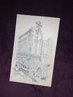 The Bradford Hotel, Boston Jack Frost postcard, protective sleeve, never mailed