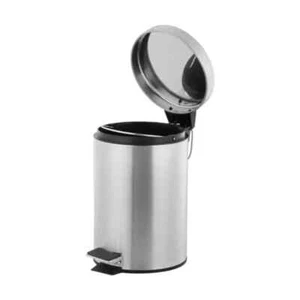 3L Bathroom Rubbish Bin Pedal Small Toilet Dust Bin Garbage Waste Bin With Lid A - Picture 1 of 3