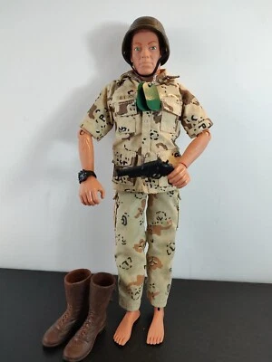 Vintage 1996 G.I. Joe U.S. Army 12” Action Figure Pawtucket Hasbro Desert Camo - Image 1 of 4
