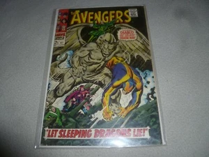 VINTAGE MARVEL COMIC BOOK THE AVENGERS #41 1967 MARVEL DRAGON MAN DIABLO 12c - Photo 1/12