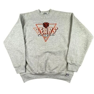 Vintage Chicago Bears Sweatshirt Mens Large USA Fleece 90s Heavyweight Pullover - Picture 1 of 8