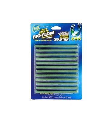 Green Gobbler BIO-FLOW Drain Strips - 12 PAC (Drain Cleaner & Deodorizer) - Image 1 of 2