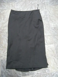 Coast ~ Ladies Black Lined "Satin Feel" Skirt ~ Size 10 - Picture 1 of 4
