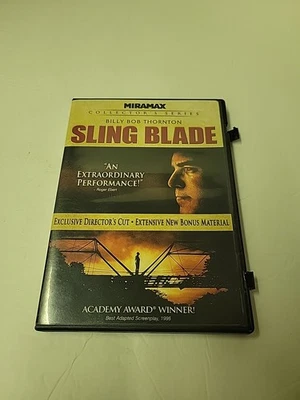 Sling Blade DVD 1996 2-Disc Director's Cut w/ Insert - Billy Bob Thornton Tested - Image 1 of 4