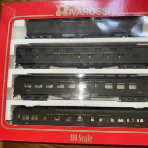 HO Scale ***SOUTHERN PACIFIC*** 1920s Passenger 4-Car Set A ----- RIVAROSSI 6928 - Picture 1 of 1