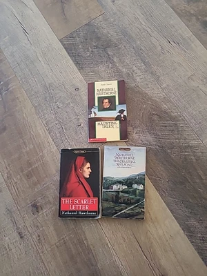 3 Nathaniel Hawthorne Paperback Book Lot Signet Classics Foto 1 de 4