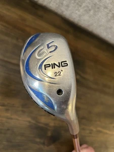 Ping G5 - 4 Hybrid 22* Degree -  Regular Flex - Steel Shaft - RH - Picture 1 of 5