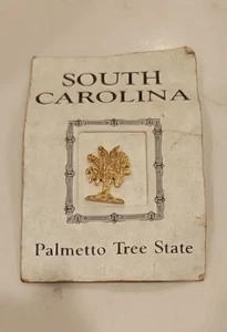 SC South Carolina Palmetto Tree State Pin NEU - Bild 1 von 2