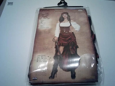 Fun World Pirate Queen Adult Costume Size Medium/Large 10-14 New - Image 1 of 3