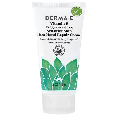 Crema reparadora de manos de karité, piel sensible, sin fragancia, 2 oz (56 g) Foto 1 de 2